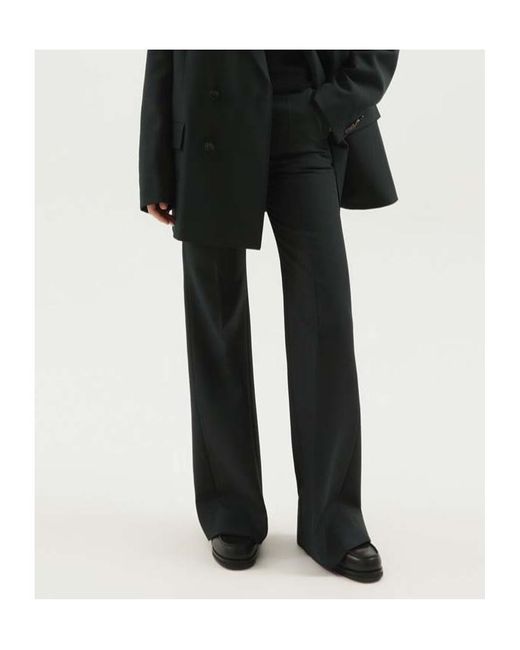 1989 STUDIO Black Wide-Leg Pants