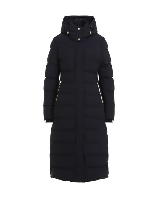 Moose Knuckles Blue Jocada High-Neck Coat