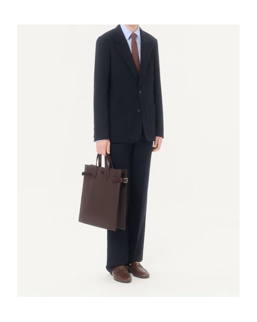Valentino Blue Single-Breasted Jacket for men