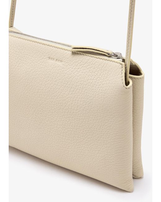 The Row Natural Zipper Shoulder Bag