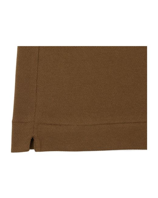 Lacoste Brown Classic Fit L.12.12 Original Polo Shirt for men