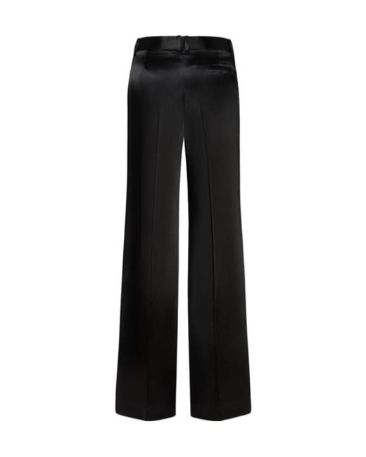The Row Black Encore Mid-Waist Bell Bottoms