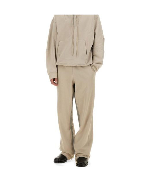 Helmut Lang Natural Gusset Sweatpants for men