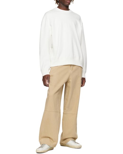 Golden Goose Deluxe Brand White Superstar Low-Top Sneakers for men