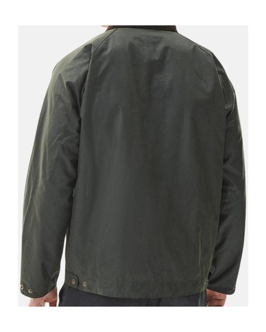 Barbour Green Long-Sleeved Casual Jacket for men