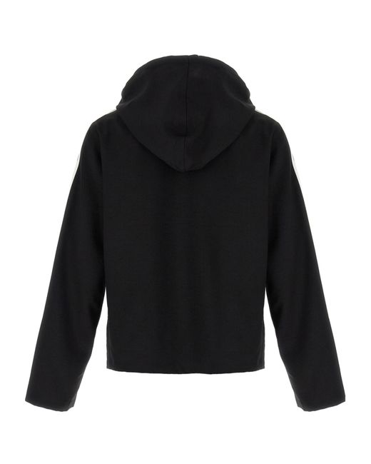 Y-3 Black X Yohji Yamamoto Zipped Hoodie for men