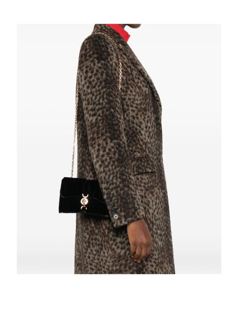 Versace Black Quilted Chain-Linked Shoulder Bag