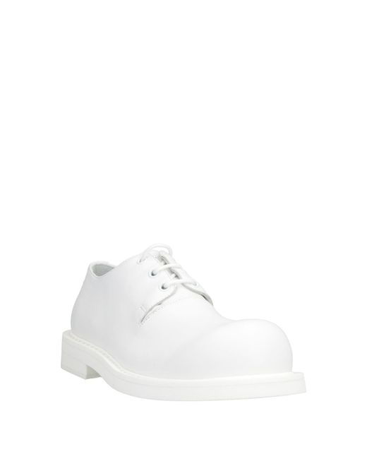 MM6 by Maison Margiela White Minimalist Casual Flat Shoes
