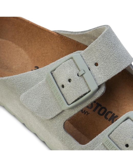 Birkenstock White Adjustable Flat Sandals