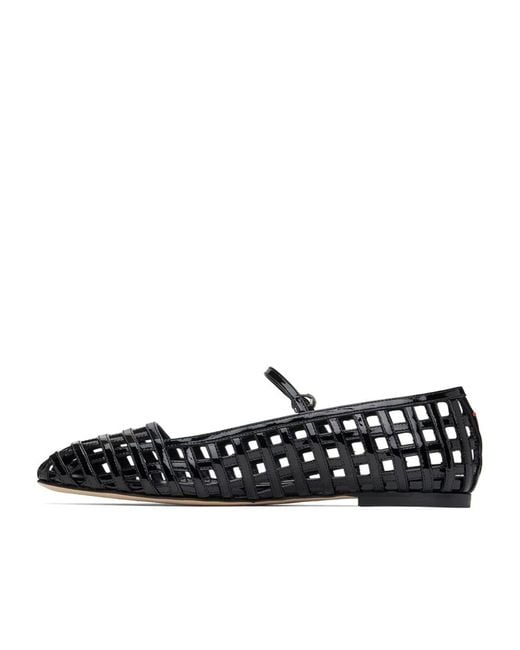 Aeyde Black Uma Ballet Flats