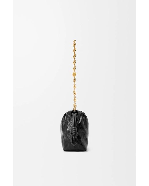 Loewe Black Mini Flamenco Purse