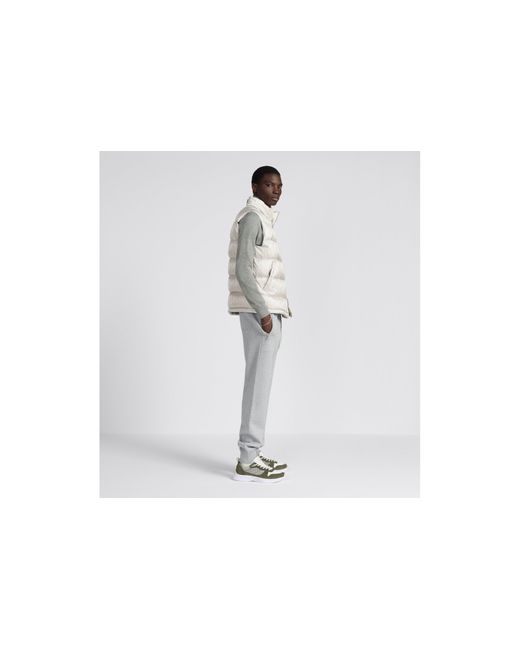 Dior Gray Homme Logo Embroidered Straight-Cut Pants for men