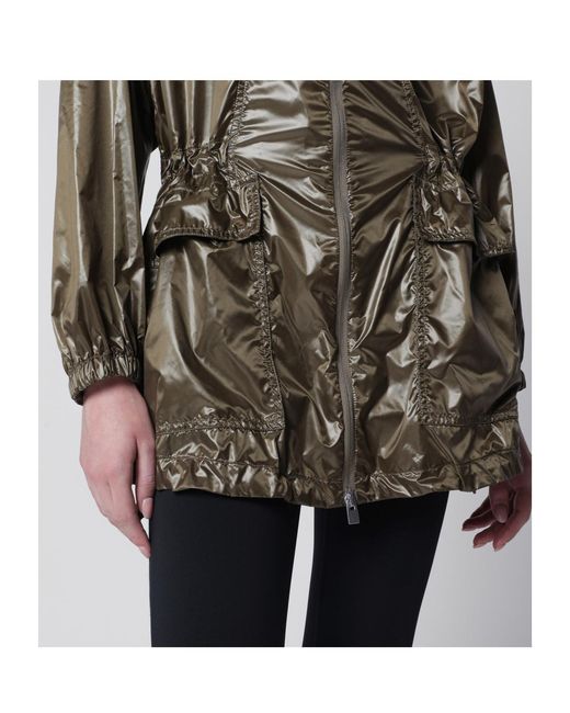 Herno Gray Laminar Hooded Coat