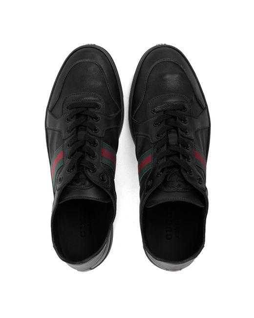 Gucci Black Low-Top Casual Shoes for men