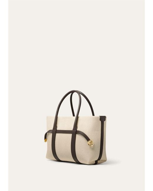 Loro Piana Natural Ghiera Small Shopper