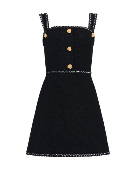 McQueen Black Sleeveless Dress
