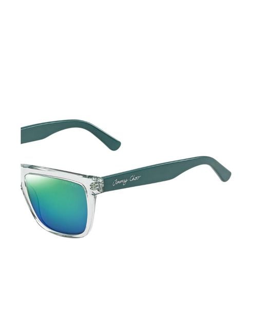 Jimmy Choo Blue Logo Sunglasses