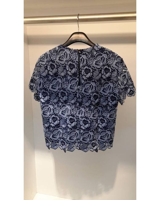 Sportmax Blue Short-Sleeved Shirt