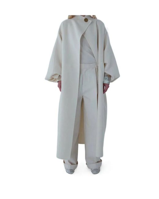 DARKPARK Gray Cashmere-Blend Coat