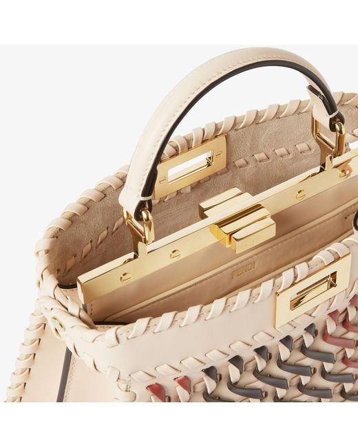 Fendi Pink Peekaboo Iseeu Small Tote Bag