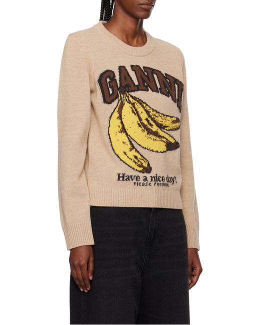 Ganni White Knitwear