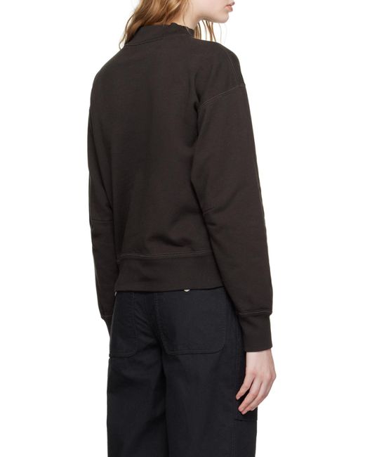 Isabel Marant Black Isabel Marant Étoile Moby Logo Sweatshirt