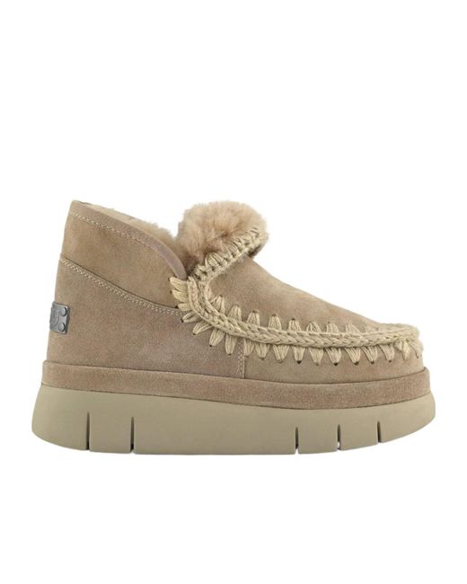 Mou Natural Bounce Welt Sneaker Suede
