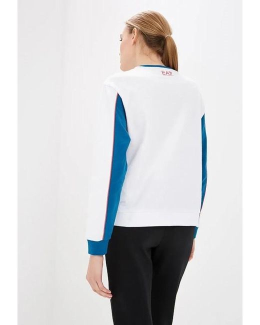 EA7 Blue Logo Sweater