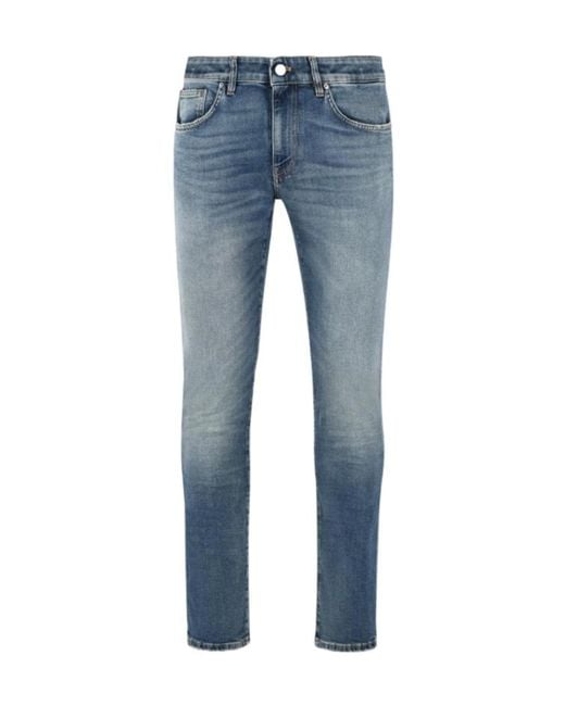 Pt Pantaloni Blue Pt Torino Swing Slim-Fit Jeans for men