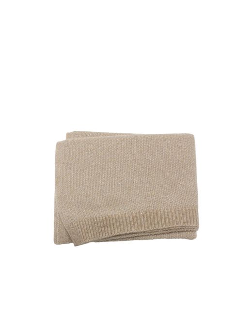Fabiana Filippi Natural Knitted Scarf