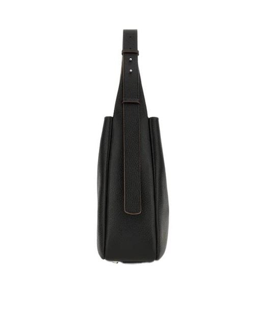 Hogan Black Trend Hobo Shoulder Bag
