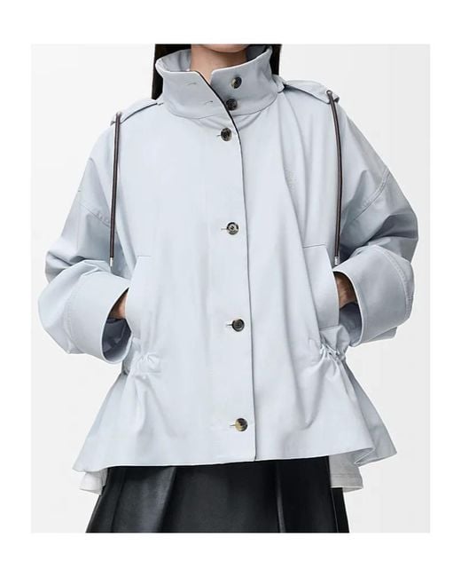 Loewe Blue Hooded Jacket