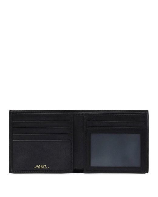 Bally Black Logo Wallet for men