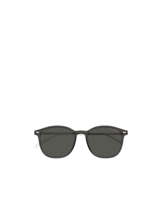 Montblanc Multicolor Eyewear Oval Frame Sunglasses for men