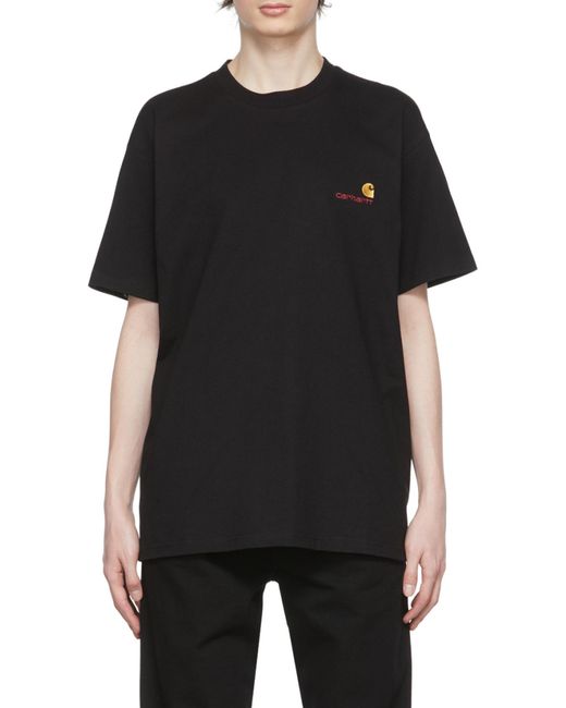 Carhartt Black Carhartt American Script T-Shirt for men