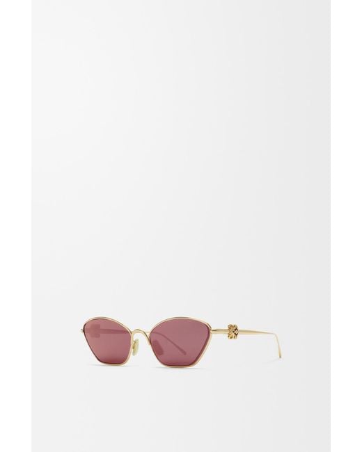 Loewe Pink Sunglasses for men