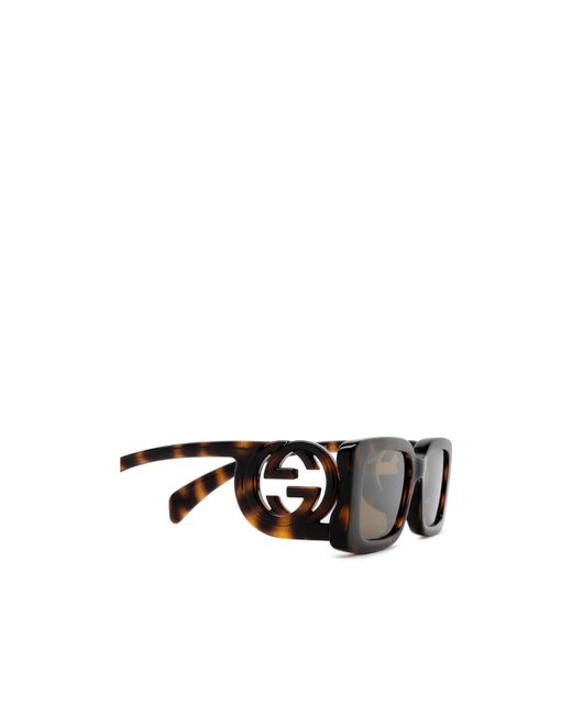 Gucci Multicolor Eyewear Rectangle Frame Sunglasses