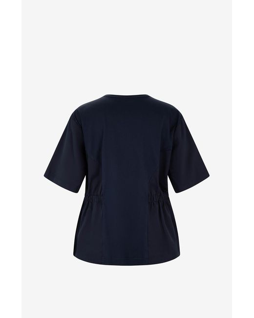 Fabiana Filippi Blue Short-Sleeved T-Shirt