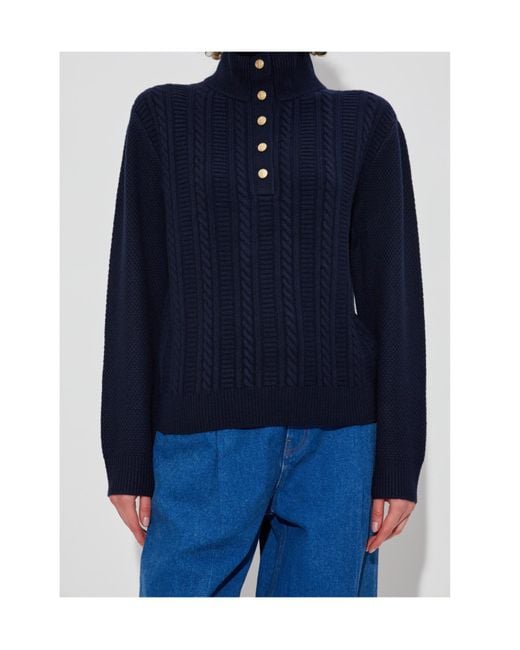 A.P.C. Blue Thea Jumper