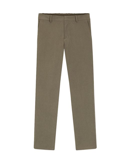 Boss Gray Corduroy Trousers for men