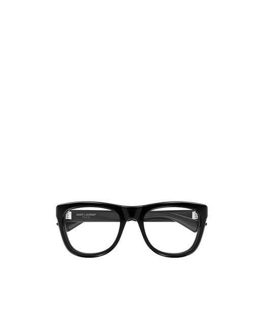 Saint Laurent Multicolor Rectangle-Frame Glasses
