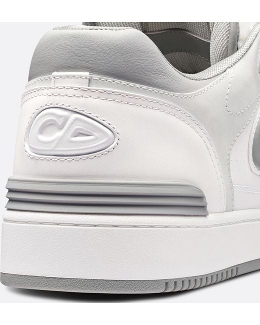 Dior White B57 Dribble Low-Top Sneaker for men