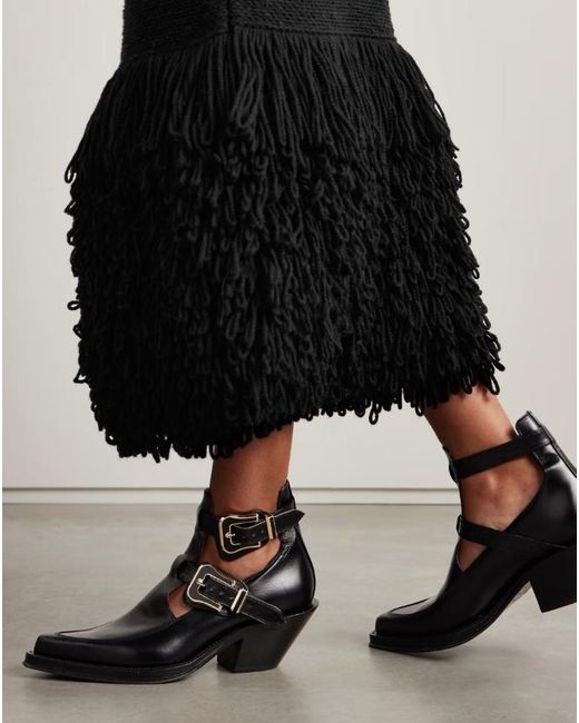 Gabriela Hearst Black Pointed Ankle Boots