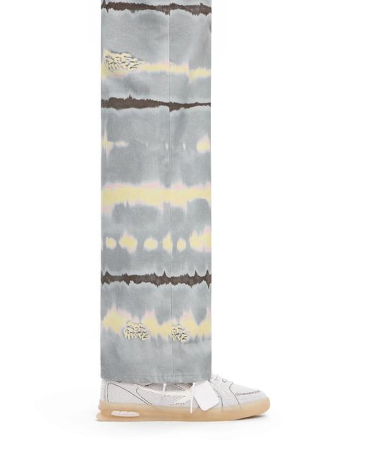 Off-White c/o Virgil Abloh White End Of Play Denim Sneakers for men