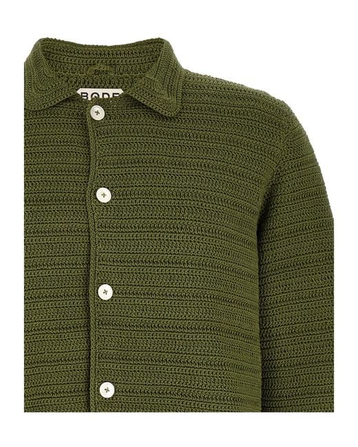 Bode Green Cardigans for men