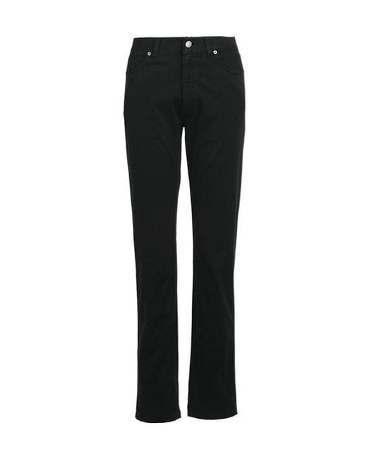 Zegna Black Logo Jeans for men
