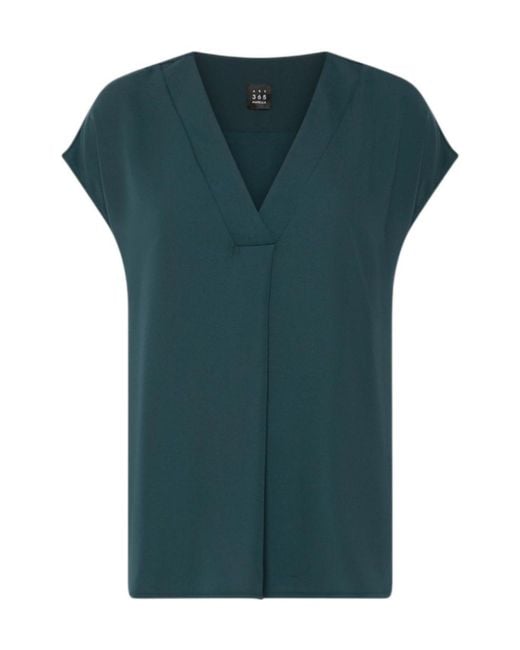 Marella Green V-Neck Overshirt