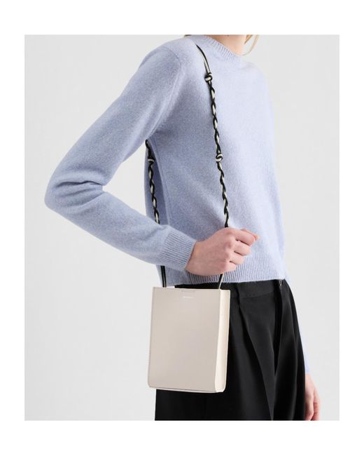 Jil Sander Metallic Tangle Small Shoulder Bag