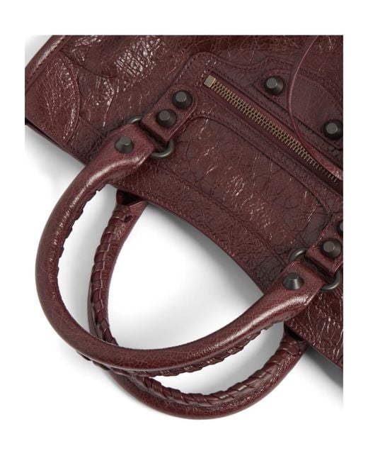 Balenciaga Brown Le City Bag Small