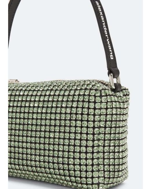 Alexander Wang Metallic Heiress Embellished Medium Shoulder Bag